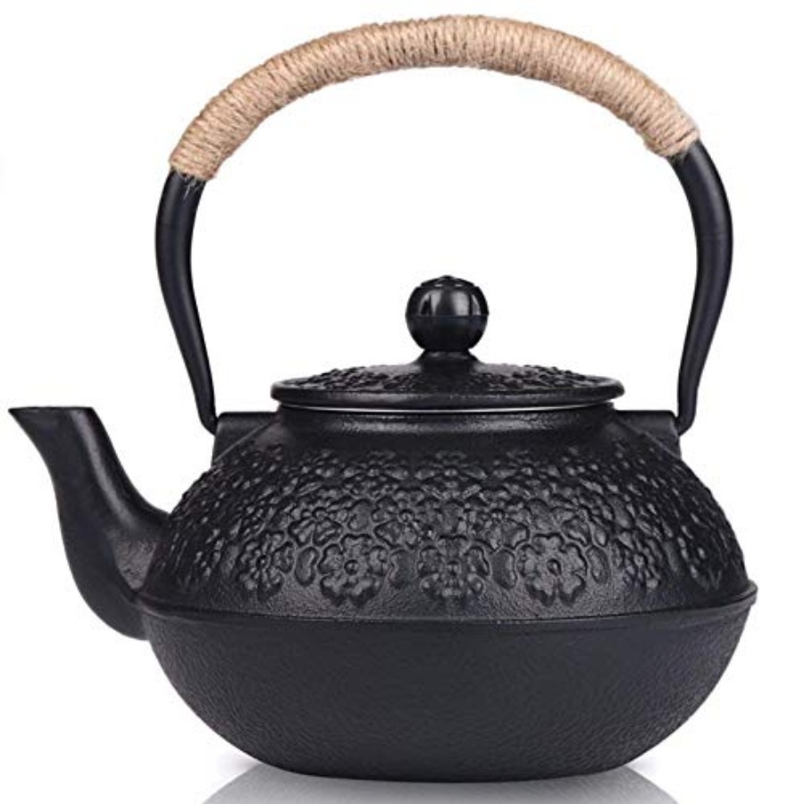 Cast Iron Tetsubin - Cast Iron Teapot 40oz/ Japanese Tetsubin