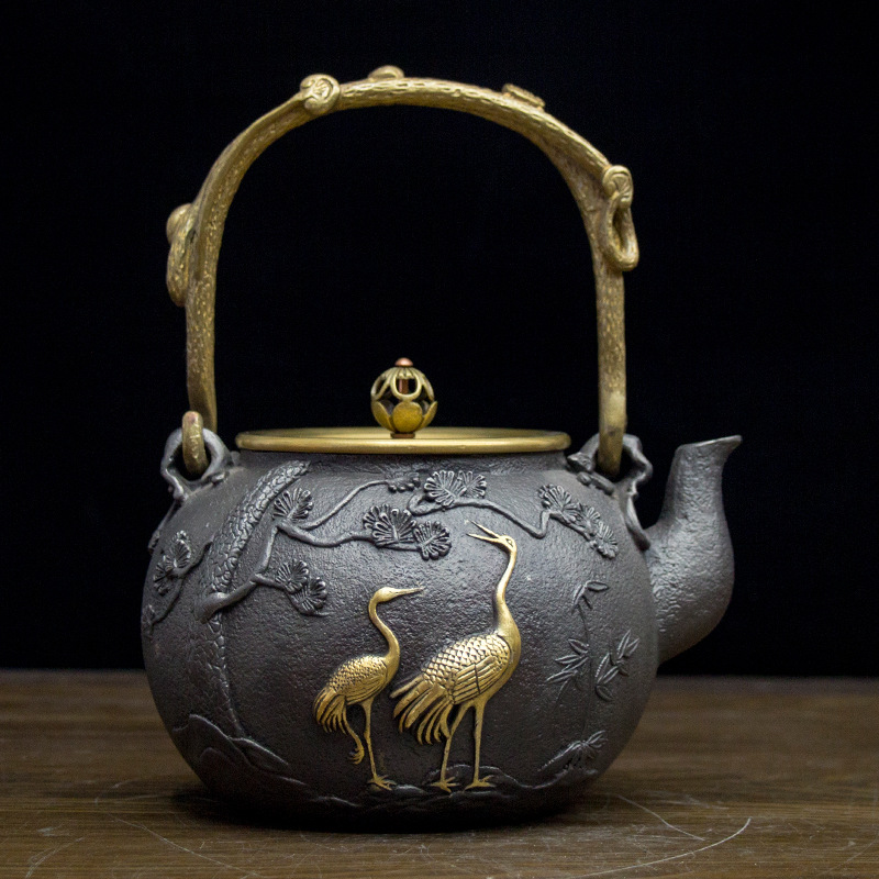 New Cast Iron Teapot Vintage T - Cast Iron Tetsubin ulasan dan harga