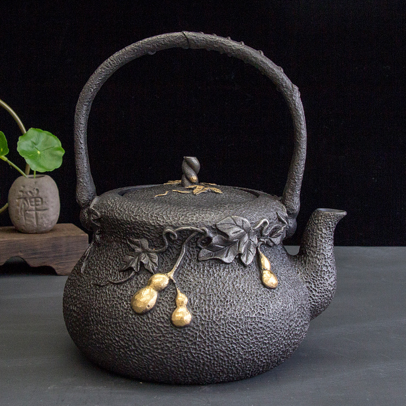 New Cast Iron Teapot Vintage T - Cast Iron Tetsubin ulasan dan harga