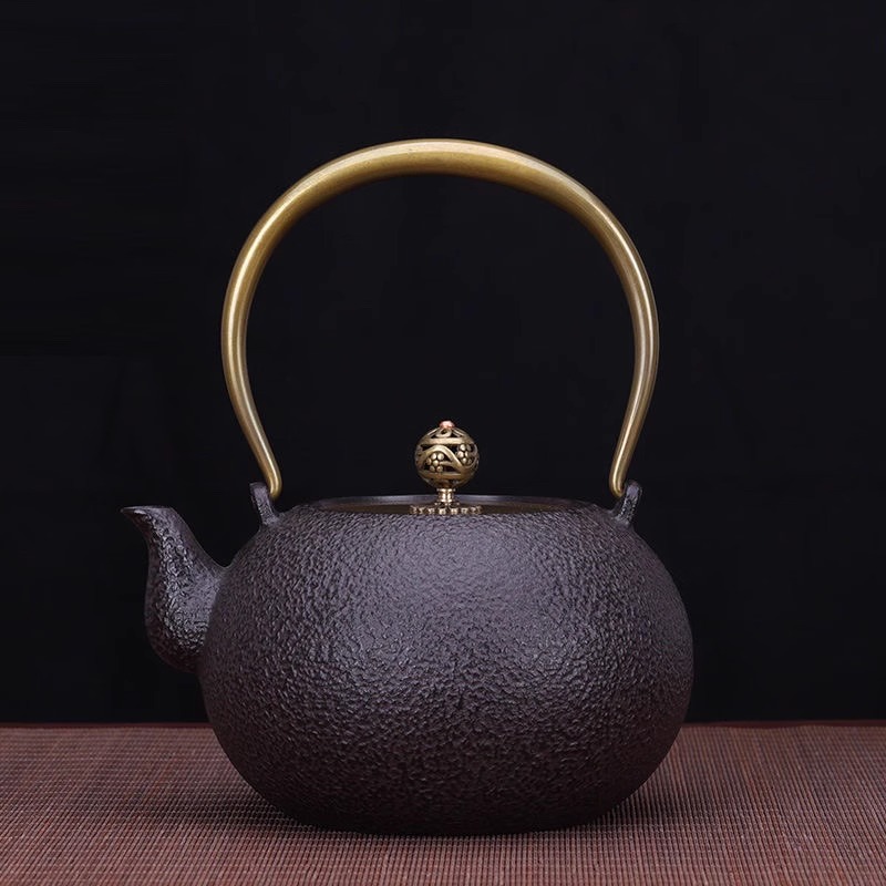 Japanese Cast Iron Teapot 1.2L - Cast Iron Tetsubin ulasan dan harga