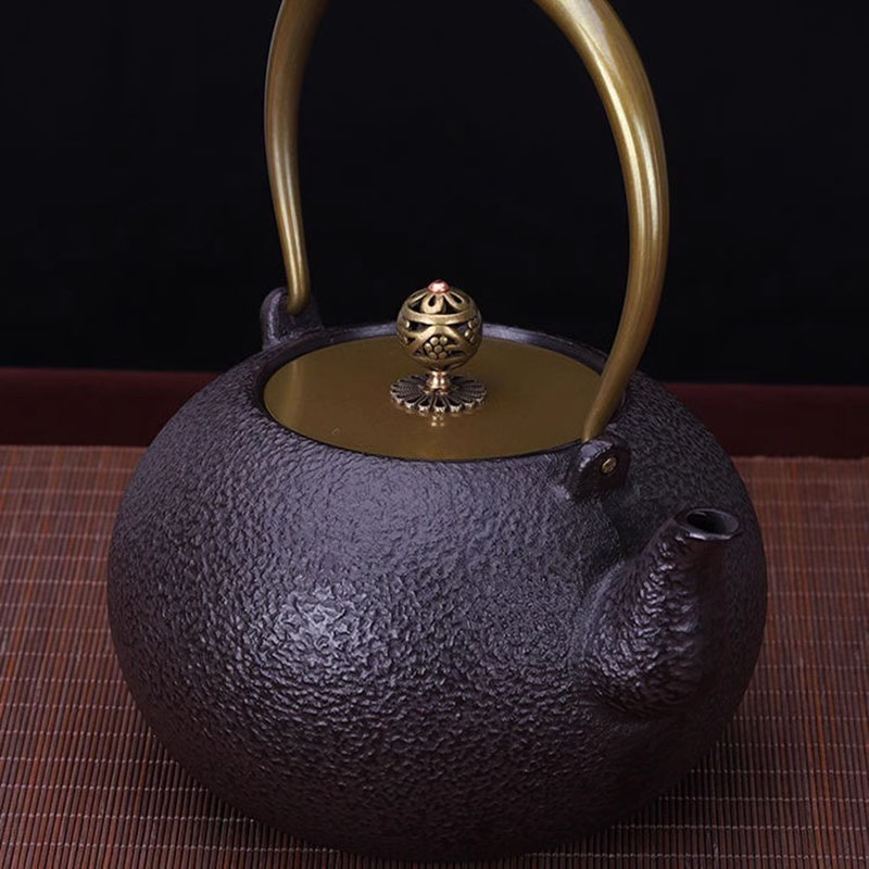 Japanese Cast Iron Teapot 1.2L - Cast Iron Tetsubin ulasan dan harga