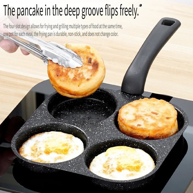 4-in-1 Non-Stick Cast Iron Egg - Cast Iron Tetsubin ulasan dan harga