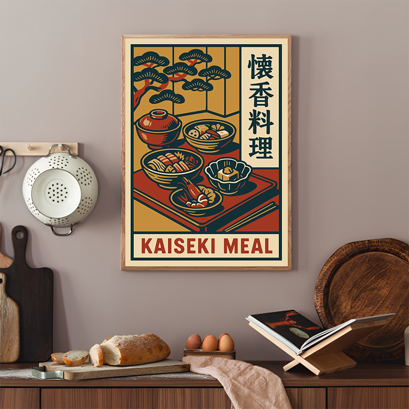 Vintage Style Japanese Food Po - Japanese Lifestyle And Food ulasan dan harga