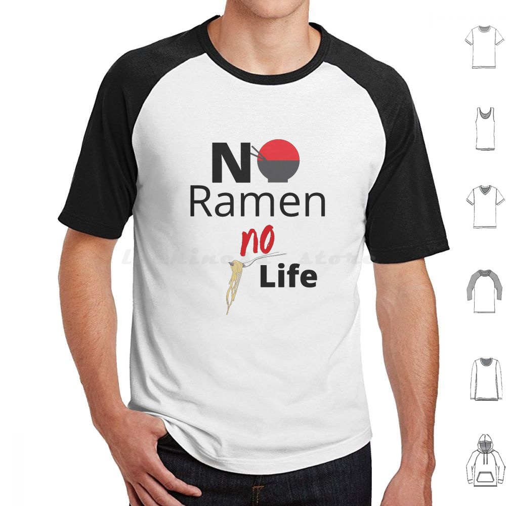 No Ramen No Life T Shirt 6xl C - Japanese Lifestyle And Food ulasan dan harga