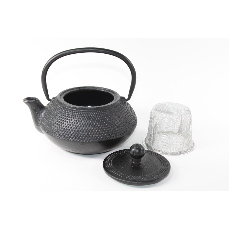 24 fl oz Black Small Dot Japan - Cast Iron Tetsubin ulasan dan harga
