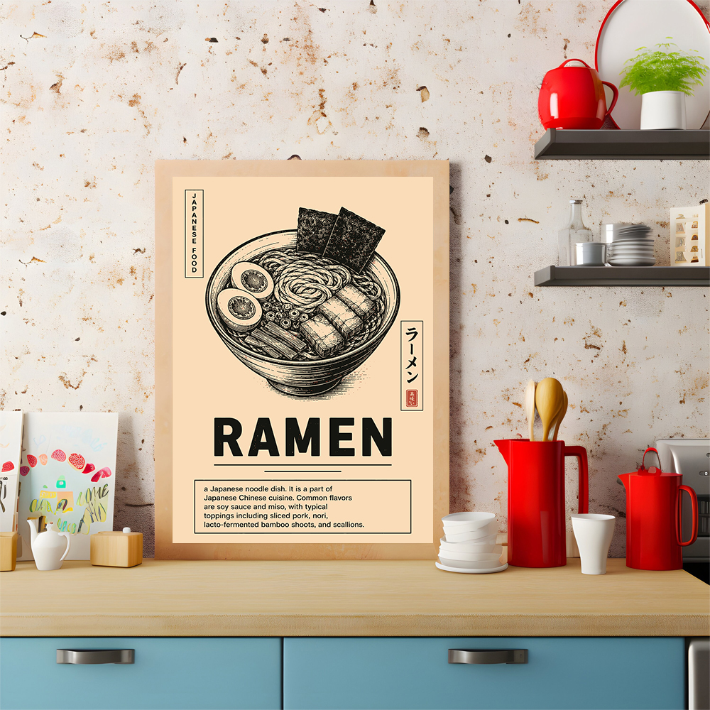 Japanese Street Food Poster Vi - Japanese Lifestyle And Food ulasan dan harga