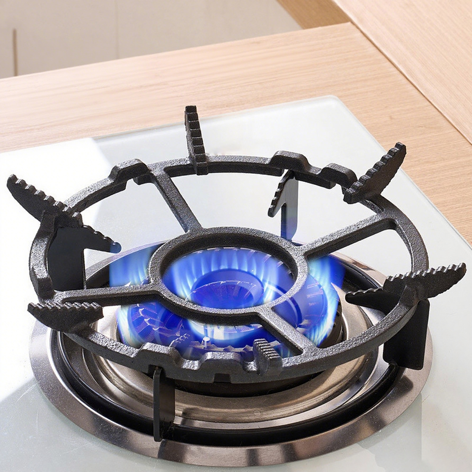 Cast Iron Wok Support Pot Rack - Cast Iron Tetsubin ulasan dan harga