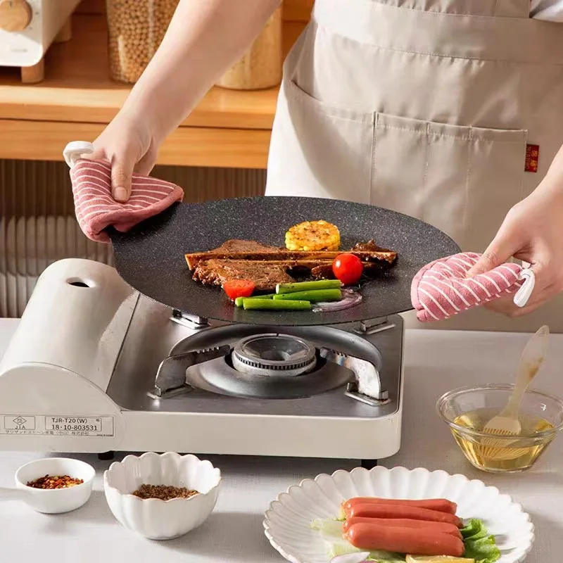 Portable Nonstick Frying Pan O - Cast Iron Tetsubin ulasan dan harga