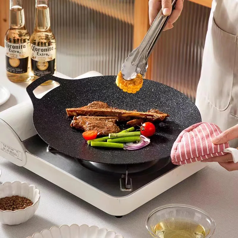 Portable Nonstick Frying Pan O - Cast Iron Tetsubin ulasan dan harga